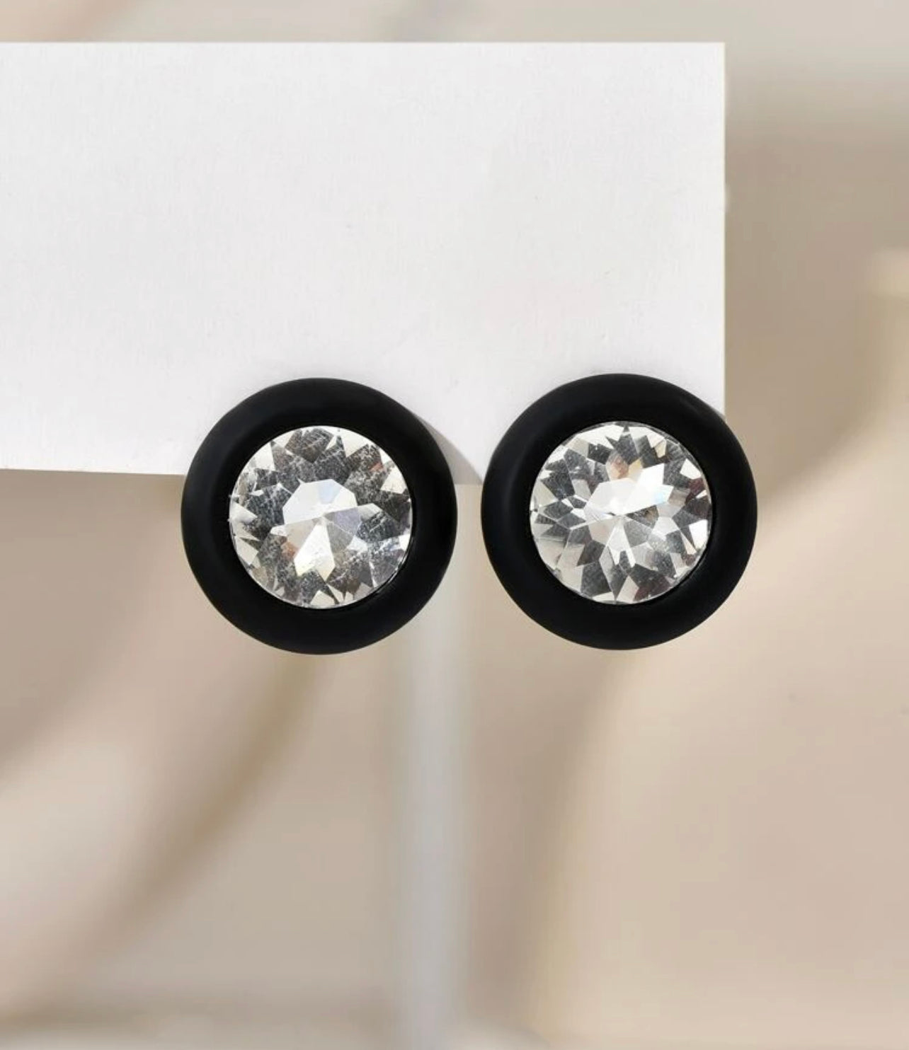 Rhinestone Stud örhängen